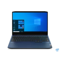 LENOVO IdeaPad Gaming 3-15IMH05, 15.6" FHD, Intel Core i7-10750H, 8GB, 256GB M.2 , nV GTX1650Ti-4, NO OS, Black
