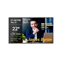 LG 18/7 IPS LFD 43" 43UM3DF-B, 3840x2160, 350cd/m2, 8ms, 3xHDMI/DP/DVI-D/USB 2.0/RS232C/RJ45/Audio/IR, hangszóró