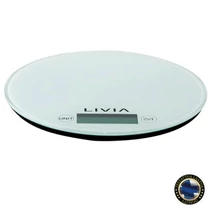 LIVIA - Elektromos Konyhai mérleg 5Kg-ig, KV1560W