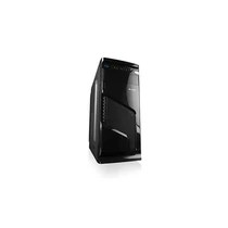 LOGIC Ház Midi ATX K1 Tápegység nélkül USB2.0 + 3.0 ,Fekete