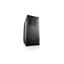 LOGIC Ház Midi ATX K2 Tápegység nélkül USB2.0 + 3.0 ,Fekete