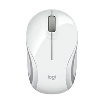 LOGITECH Egér - M187 Wireless Optikai Nano Fehér