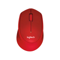 LOGITECH Egér - M330 Wireless Optikai Silent Plus Piros