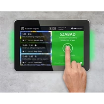 LSK Space Time interaktív teremfoglalási rendszer, 10,1", opcionális wifi/lan, android