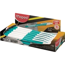 MAPED Nyomósirón, 0,7 mm,"Long Life", kék