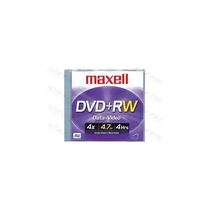 MAXELL DVD lemez +RW 4.7GB 4x Normál tok Újraírható