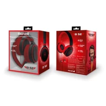 MAXELL Fejhallgató B52 3.5mm Jack, Mikrofon Fekete/piros