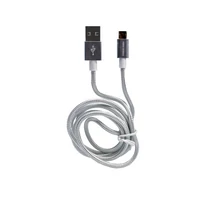 MAX MOBILE Adatkábel Micro USB, 1 m, Kétoldalú, Ezüst