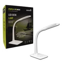 MAX MOBILE LED Asztali Lámpa HT8230 400lm, 4000k, 7W, érintő gomb