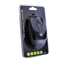 MAX MOBILE Max Line Egér ML-M6 Optikai, 1200dpi, USB, 1,5 m Fekete
