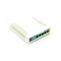 MIKROTIK Router - RB951UI-2ND - 5x100MbitLAN, 1USB, 2,4GHz, PoE-out, RouterOS L4, (hAP)