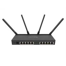 MIKROTIK Router - RB4011IGS+5HACQ2HND-IN - 10GbitLAN, 1SFP+, 1MiniPCI-e, AC2000, 300Mbps/1733Mbps, PoE-out, RouterOS L5