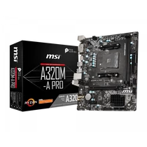 MSI Alaplap AM4 A320M-A PRO AMD A320, mATX