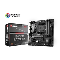 MSI Alaplap AM4 B450M BAZOOKA AMD B450, mATX