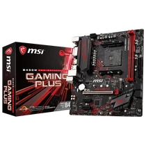 MSI Alaplap AM4 B450M GAMING PLUS AMD B450, mATX