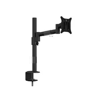 Multibrackets asztali rögzítő Officeline Single I, dönthető, forgatható konzol, 15" - 30", fekete