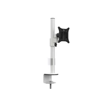 Multibrackets asztali rögzítő Officeline Single, dönthető, forgatható konzol, 15" - 30", fehér