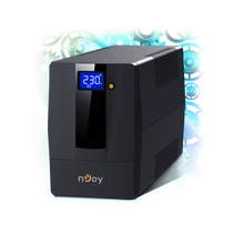 NJOY Szünetmentes + AVR Horus Plus 600, 600VA, 360W, Line-Interactive, LCD Touch display