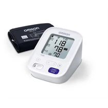 OMRON M3 Intellisense Felkaros vérnyomásmérő, automata, 2x60 méréses memória, szabálytalan szívverés érzékelés