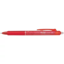 PILOT Rollertoll, 0,25 mm, törölhető,"Frixion Clicker", piros
