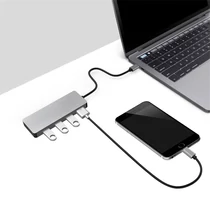 PLATINET USB HUB 3.0, 4 port, USB-C