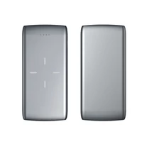 PLATINET vezeték nélküli töltő/power bank, 10 000mAh, polimer, QI, 2.0 gyorstöltés, fekete