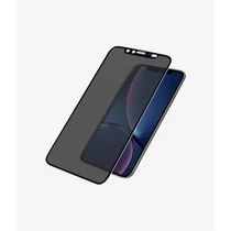 Panzerglass kijelzővédő, Apple iPhone XR Case Friendly, Betekintésvédő, CamSlider Fekete