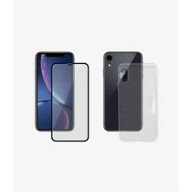 Panzerglass kijelzővédő, Apple iPhone XR, Fekete