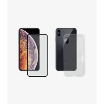 Panzerglass kijelzővédő, Apple iPhone Xs Max, Fekete ,+ tok