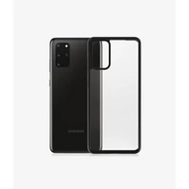 Panzerglass tok, ClearCase w. BlackFrame Samsung Galaxy S20+