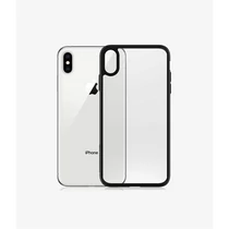Panzerglass tok, ClearCase w. BlackFrame, iPhone Xs Max
