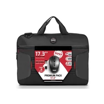 Port Designs notebook táska, PREMIUM PACK 17.3 black + vezeték nélküli egér