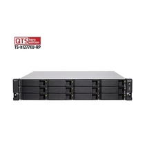 QNAP NAS 12 fiókos TS-H1277XU-RP-3700X-128G AMD Ryzen7 8x3,4Ghz, 128GB RAM, 2x100/1000, 2x10GbE SFP+, 6xUSB3.2(1xUSB-C+1