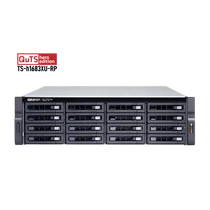 QNAP NAS 16 fiókos TS-h1683XU-RP-E2236-128G XEON 6x3,4GHz, 4x32GB RAM, 4x1000/100, 2x10GbE SFP+ SmartNIC port, 2x10GBase