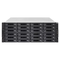 QNAP NAS 24 fiókos TS-2483XU-RP-E2136-16G Xeon 6x3.3Ghz, 16GB RAM, 4x100/1000, 2x10GbE SFP+, 4xType-A, 2xType-C USB3.2
