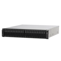 QNAP NAS 24 fiókos TS-h2490FU-7302P-64G AMD 16x3,0GHz, 8x8GB RAM, 4x25GbE SFP28