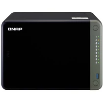 QNAP NAS 6 fiókos TS-653D-8G Celeron 4x2.0 GHz, 8GB RAM, 2x2.5GbE, 2xUSB3.2, 3xUSB2.0