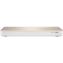 QNAP NAS hibrid 2 fiók+2xSSD slot, HS-453DX-8G 4x1.8 GHz, 8GB RAM, 1x100/1000, 1 x 10GBASE-T, 3xUSB3.2, 2xUSB2.0