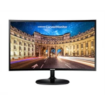 SAMSUNG Ívelt VA monitor 27" CF398, 1920x1080, 16:9, 250cd/m2, 4ms, 3000:1, 60Hz, HDMI/DP, AMD FreeSync