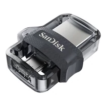 SANDISK MOBIL MEMÓRIA "DUAL DRIVE" m3.0, 64GB, 150MB/s, ÚJ
