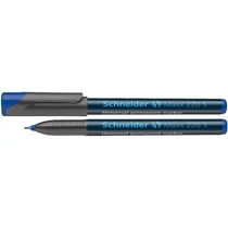 SCHNEIDER Alkoholos marker, OHP, 0,4 mm, SCHNEIDER "Maxx 220 S", kék
