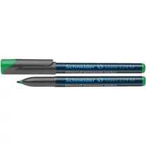 SCHNEIDER Alkoholos marker, OHP, 1 mm, SCHNEIDER "Maxx 224 M", zöld