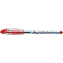 SCHNEIDER Golyóstoll, 0,5 mm, kupakos, SCHNEIDER "Slider Basic M", piros