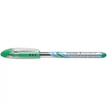 SCHNEIDER Golyóstoll, 0,5 mm, kupakos, SCHNEIDER "Slider Basic M", zöld