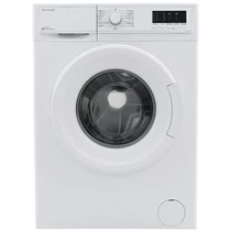 SHARP ES-HFA7123W2EE Elöltöltős mosógép, 7Kg A++, centrifuga fordulat 1200 ford / perc