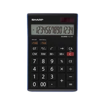 SHARP Számológép, asztali, 14 számjegy, SHARP "EL-145TBL"