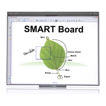 SMART SB480 interaktív tábla, 77" (195,6 cm) képátló, 4:3 képarány, SMART Notebook™ szoftver (1 év szoftverkövetés), 2 k