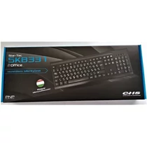 STAR-TECHNOLOGY Fekete vezetékes USB billentyűzet ST-SKB331