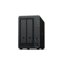 SYNOLOGY NAS 2 fiókos DS720+ Intel Celeron J4125 4x2GHz, 2GB DDR4 RAM, 2x1000Mbit, 1xeSATA