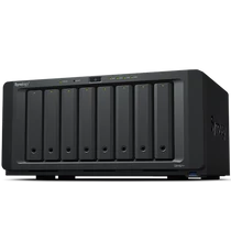 SYNOLOGY NAS 8 fiókos DS1821+ AMD Ryzen V1500B 4x2,2GHz, 16GB DDR4, 4x1GbE, 2xeSATA